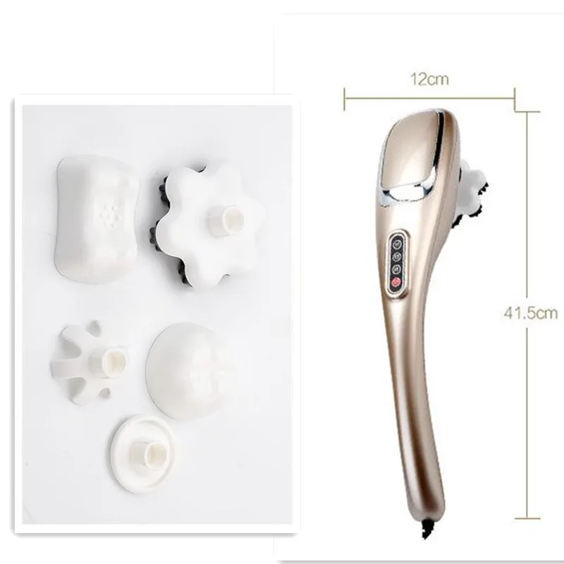 5 в 1 Электрический массажер для шеи молоток массаж спины Relax Многофункциональный