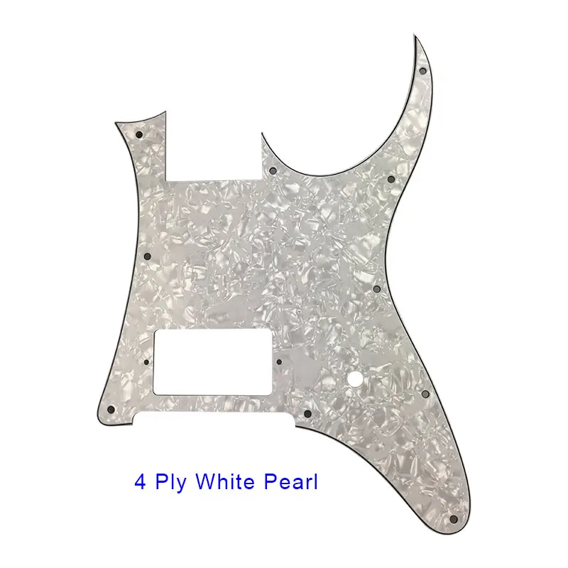 4 ply white pearl Pleroo гитарные аксессуары, накладки, костюм для Японии, MIJ Ibanez RG 350 EX, гитарная накладка с пустым мостом, хамбакер - Цвет: 4 ply white pearl