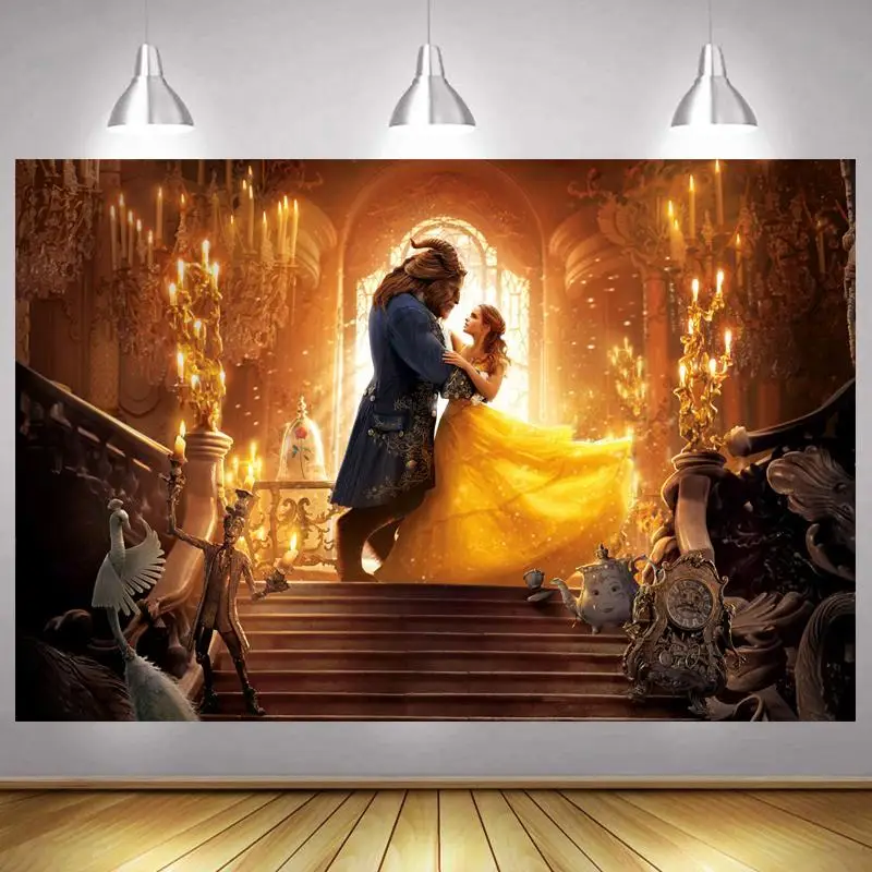 

Фон для фотографий «Красавица и Чудовище»