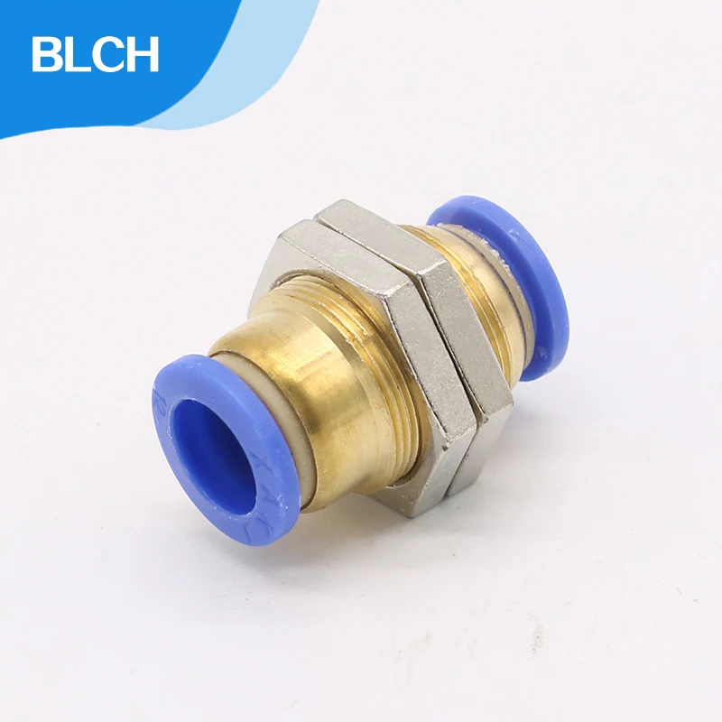 10 шт. пневматическая перегородка с полным портом диаметр 8 мм|quick fitting|connect fittingquick