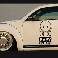 free shipping board baby stickers car vinyl car sticker 3d car styling