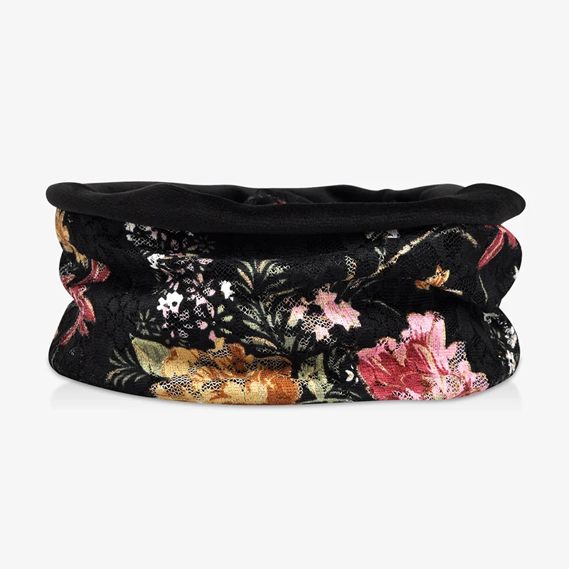 Женские шапочки зимние Утепленные бархатная подкладка шапка женский тюрбан Два