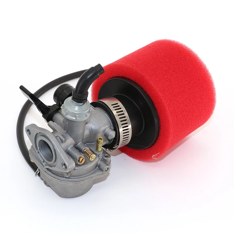 Карбюратор для мотоцикла PZ19 карбюратор с воздушным фильтром квадроцикла 70 90 110 cc