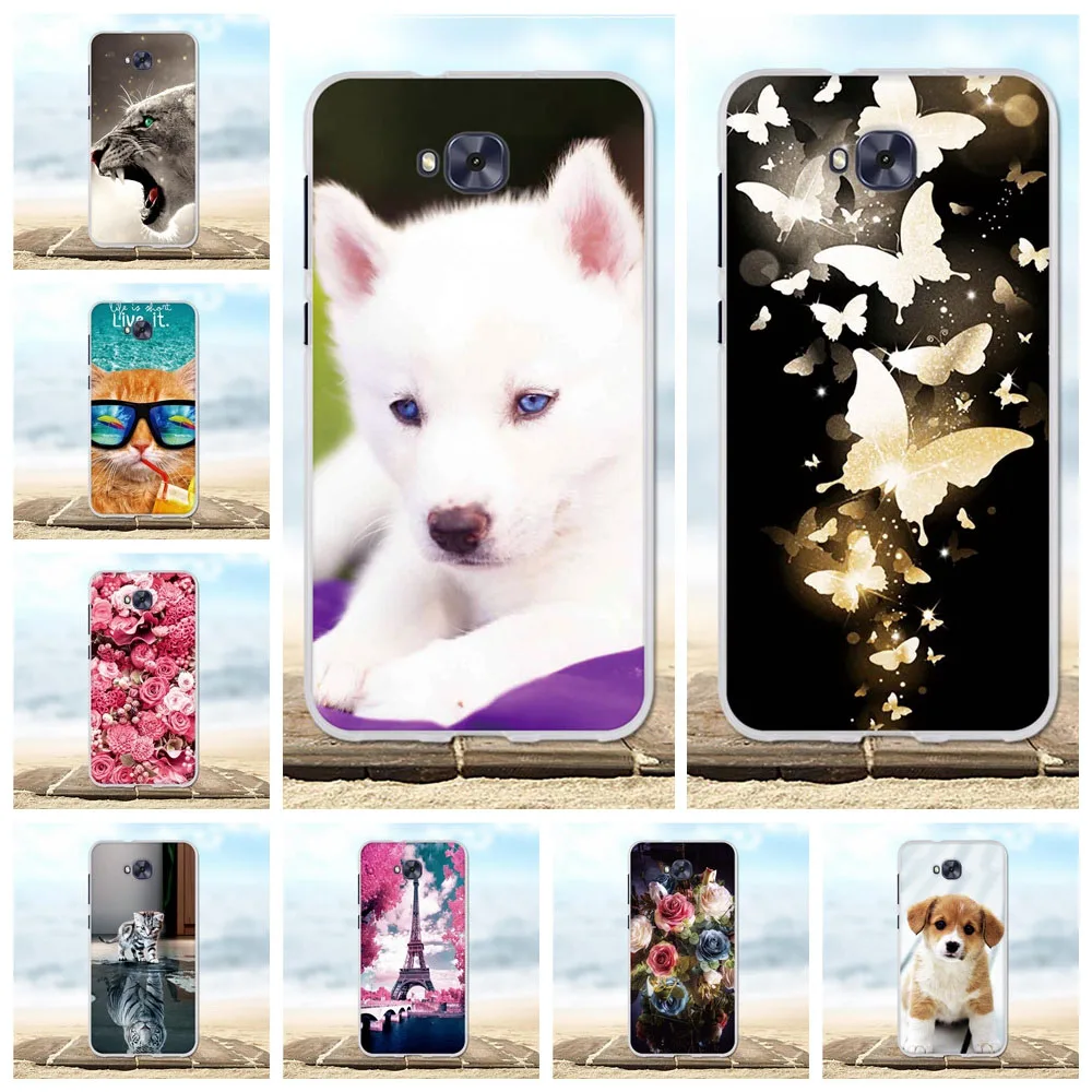 Чехол для Asus Zenfone 4 Selfie ZD553KL 3D милые сумки мягкий силиконовый чехол 5 &quot чехлы