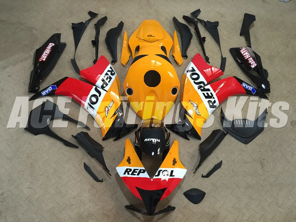 Новинка Обтекатели для кузова набор инъекций HONDA CBR1000RR 12 13 14 15 16 CBR 1000RR 1000 RR CBR1000 2012