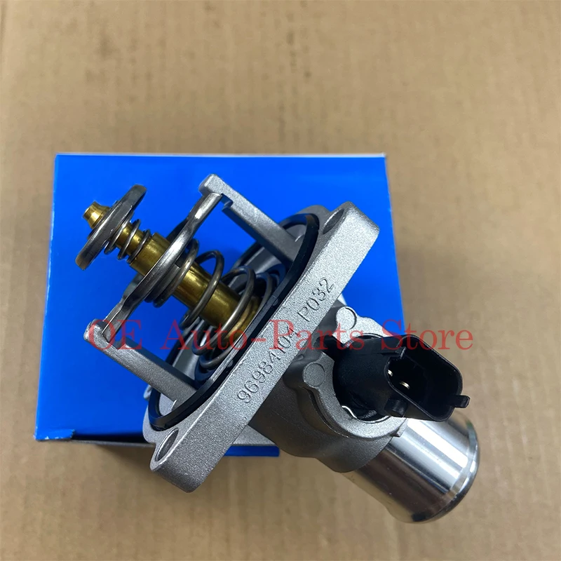 Engine Original Coolant Thermostat Housing 25193683 For Chevrolet Aveo Cruze Sonic Orlando Vauxhall Opel Astra Zafira 96984104 | Автомобили