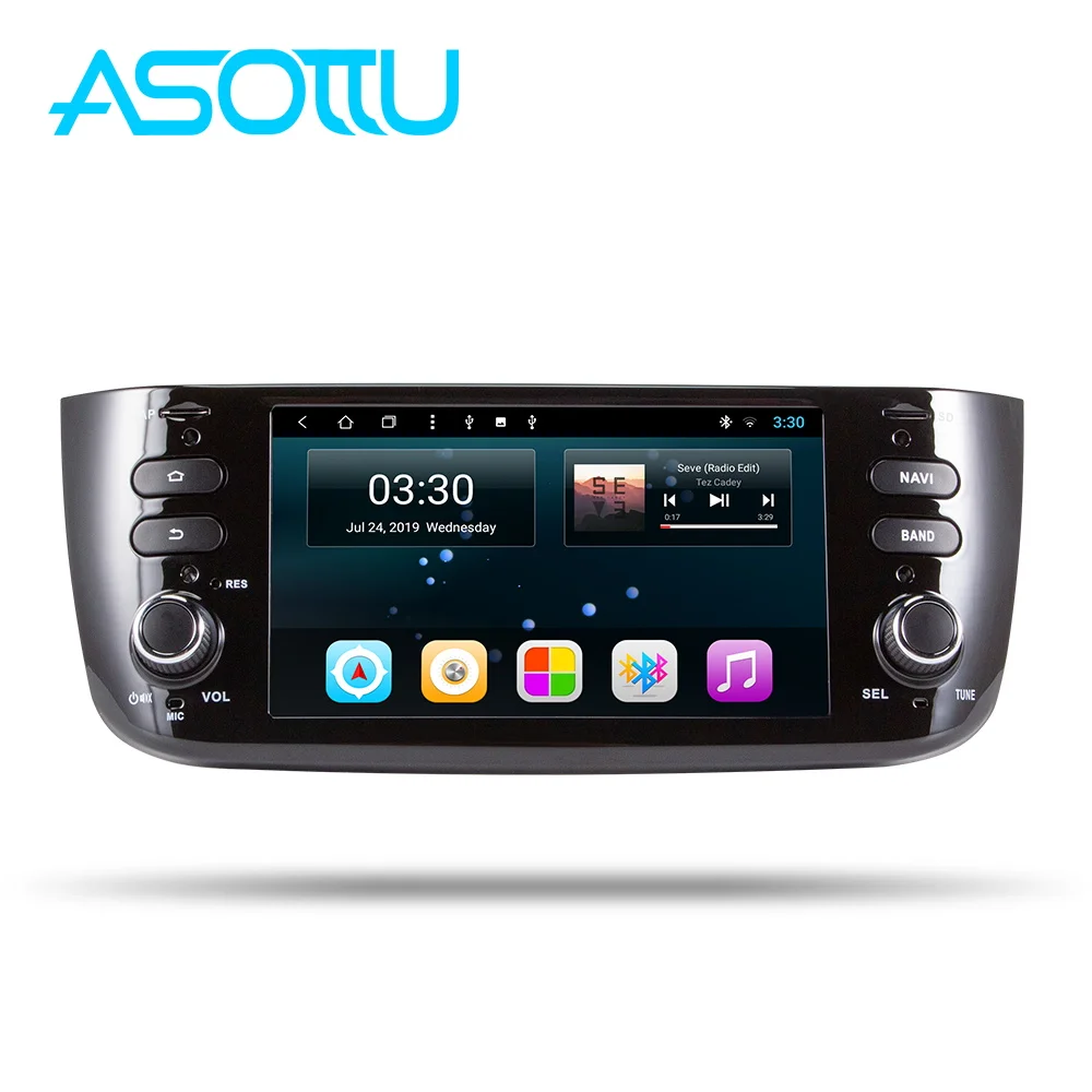 Asottu android 9.0 car dvd for Fiat/Linea/Punto 2012 2013 2014 2015 Car Multimedia Player | Автомобили и мотоциклы