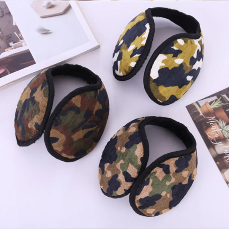 Cpop зимние наушники для мужчин простые два цвета сшитые толстые теплые женские