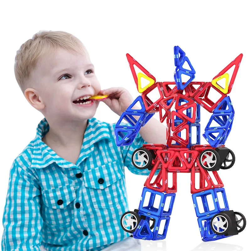 Магнитный конструктор блоки большой размер один кирпич часть аксессуар