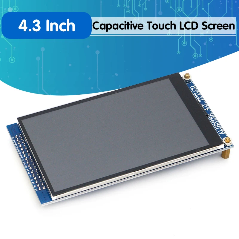 [MCU экран] 4 3 дюймовый емкостный сенсорный ЖК-экран ЖК-модуль 800X480 отправка на