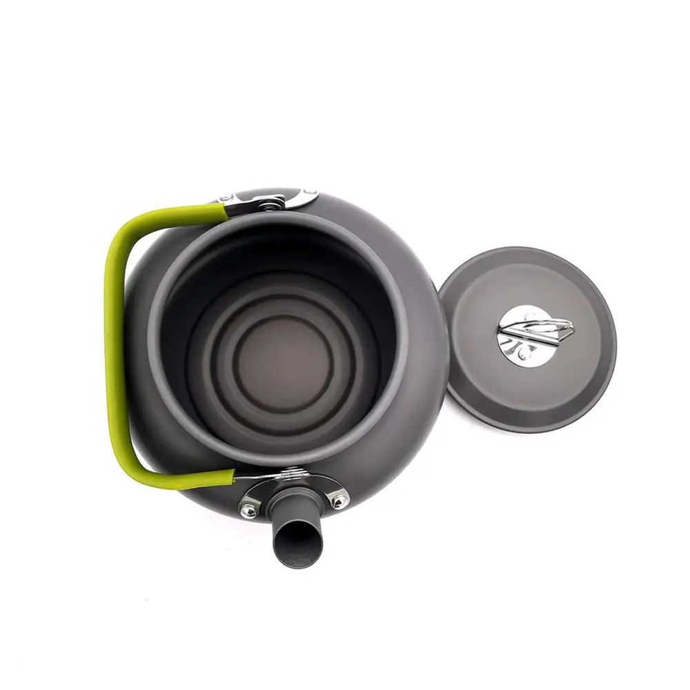 Портативный Открытый чайник, бутылка для воды, кухонная посуда, чайник для пикника, горшок, устойчивый к коррозии, жесткая обработка окислением, для приготовления пищи в палате