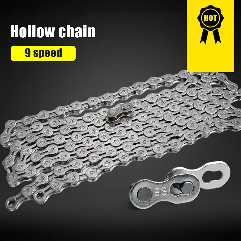 

MTB инструмент для демонтажа цепи велосипеда (9/10 Скорость полые ультра светильник цепи велосипеда общего цепи переменного Скорость изделие ...