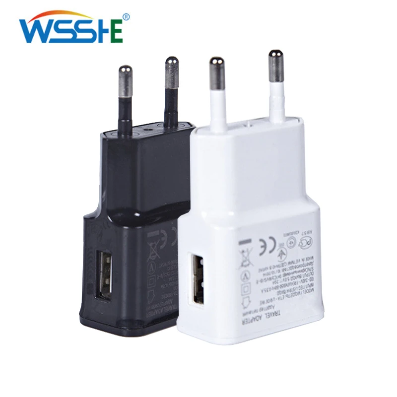 Универсальное сетевое зарядное устройство для путешествий 1 порт USB мобильный