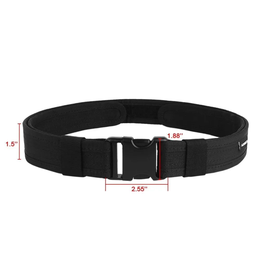 Тактический ремень регулируемый пояс с быстроразъемной пряжкой в стиле милитари