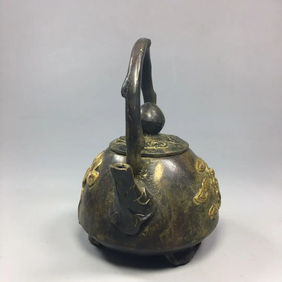 Винный горшок из чистой меди китайская коллекция старой | Дом и сад