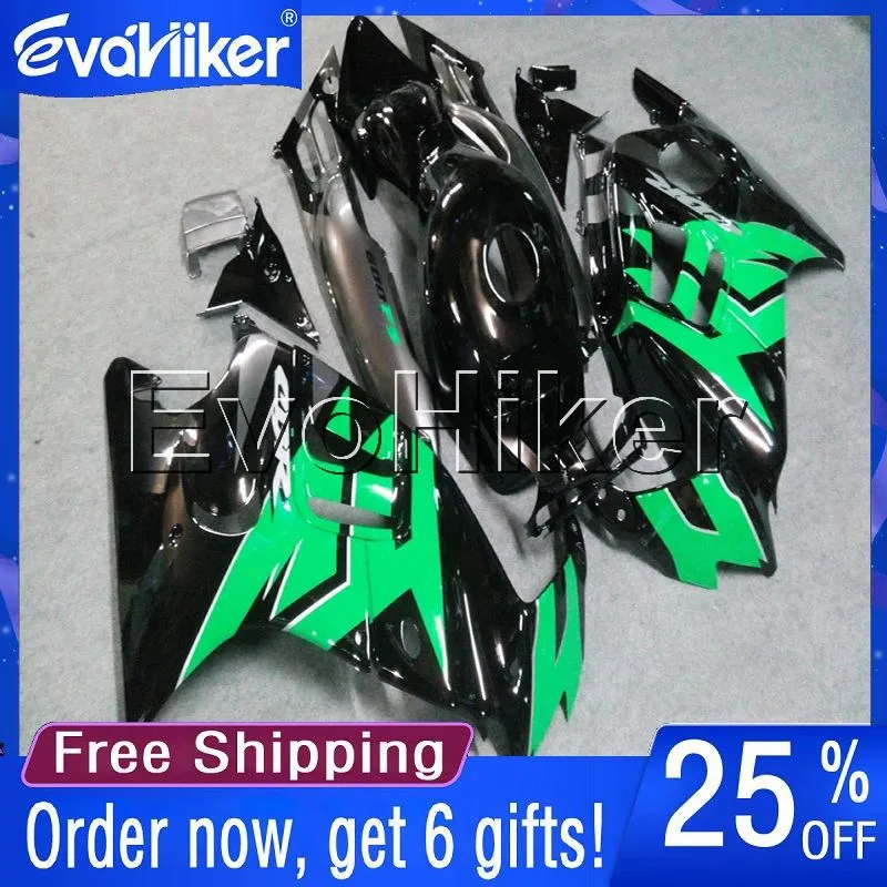 

Custom motorcycle fairing for CBR600F3 1995-1996 motorcycle plastic cover green black+gifts