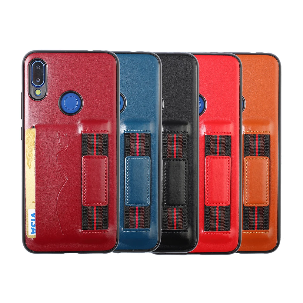 Кожаный чехол-портмоне с отделением для карт ремешком чехол для Xiaomi mi 9T Pro Red mi 7 7A Red mi Note 7 Pro роскошный мягкий ТПУ ремешок чехол для телефона, Capa