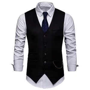 Женский костюм, жилет, новинка весны 2022, облегающий мужской жилет без рукавов, классический свадебный мужской блейзер