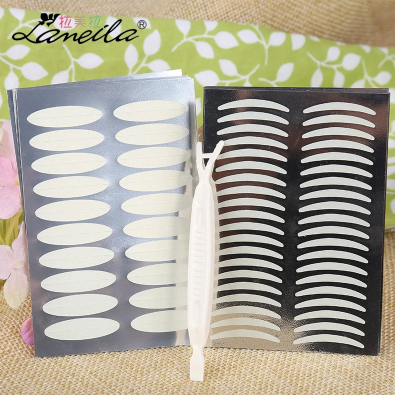 Хипстерская серия прозрачных наклеек для век широкие тонкие два-200 назад