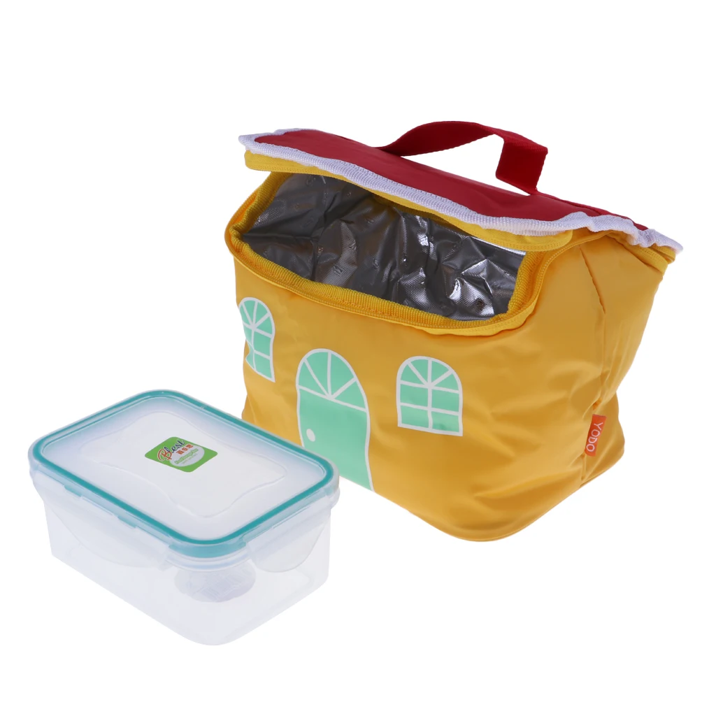 

Детский портативный изолированный Ланч-бокс, сумка-холодильник для хранения, сумка-тоут