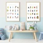 Детский плакат, когда я вырастую девушку, Постер для детской живописи, Подростковая Настенная картина, фото детской комнаты, украшение спальни