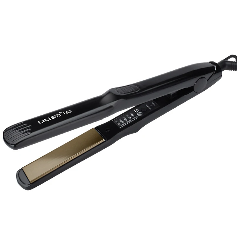 

LILI Hair Straightener Flat Iron Professional Electric Hair Straightening Irons Hair Curling Iron Salon Styling Tool US Plug
