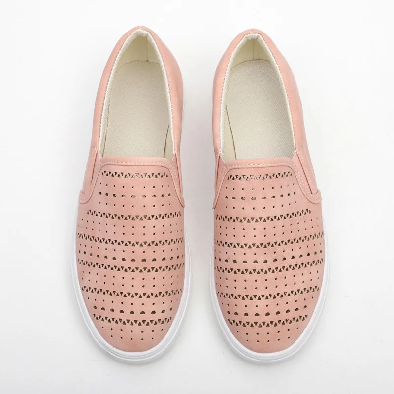 Лоферы женские холщовые дышащие без застежки кроссовки эспадрильи вырезы