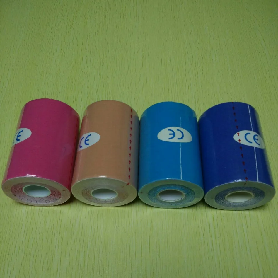 Спортивная Кинезиология KT kinesioTape 10 см x 5 м эластичные наклейки на мышцы клейкие