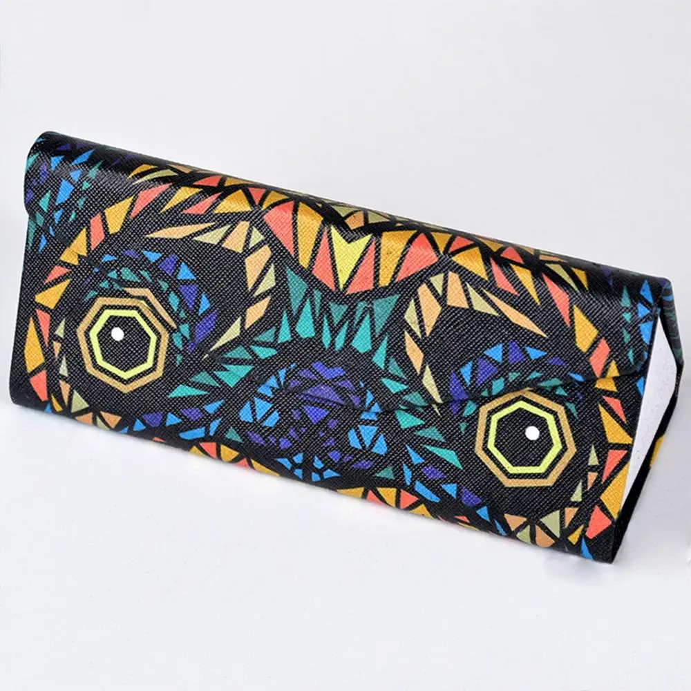 

New Glasses Case Fashion Animal Eye Collapsible Animal Wallet Glasses Case Handmade Fashion Sunglasses Case