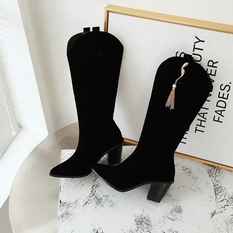 Женские замшевые ботинки зимние большого размера размеры 9 10 11-15 | Обувь