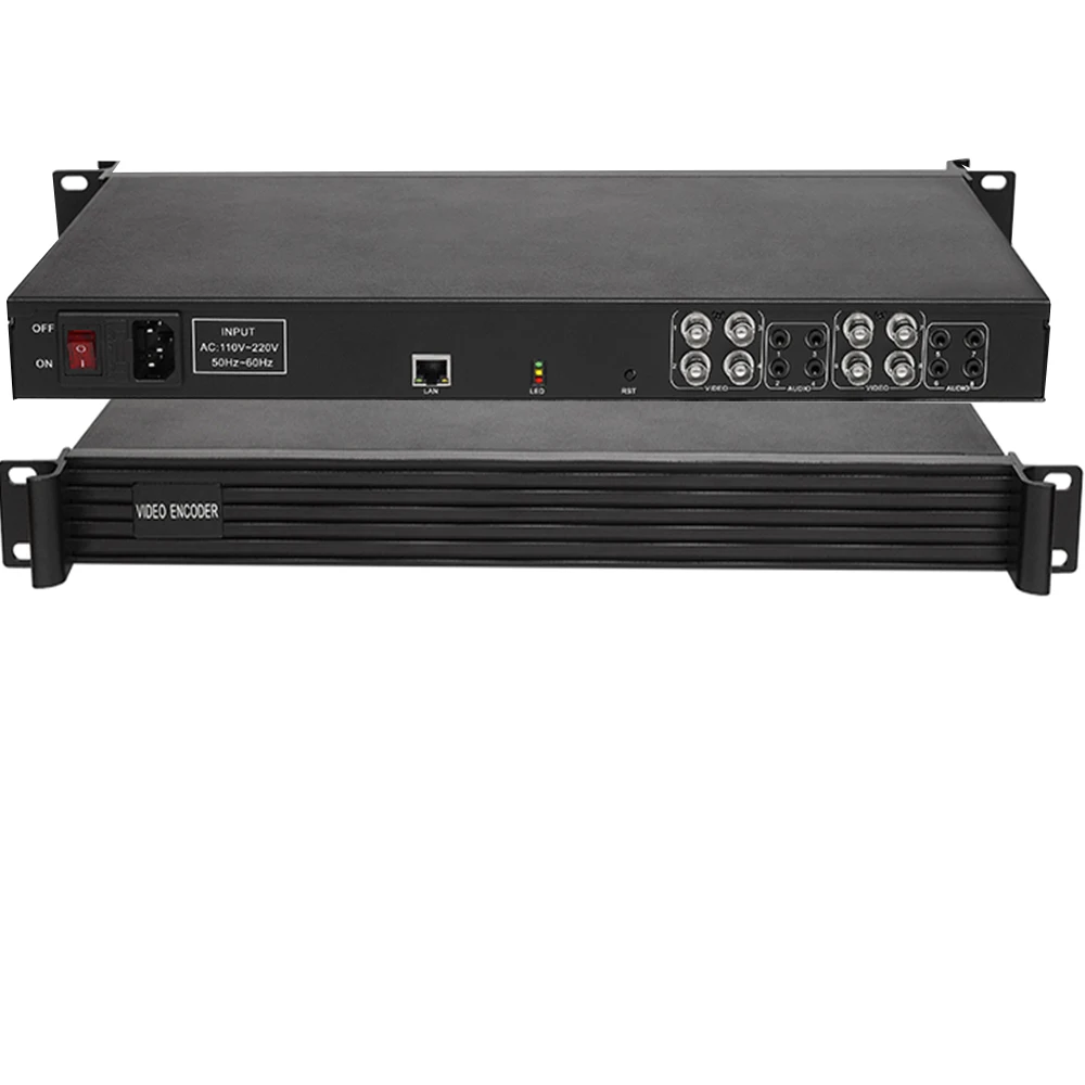 8 канальный SD кодировщик AV аудио и видео для IP отеля/гостевого дома/больницы