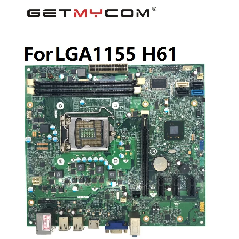 Getmycom оригинал для 390 042P49 3010 620 620s / 42P49 0GDG8Y LGA1155 H61 GDG8Y материнская плата перед