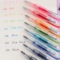 1pc japan pilot spn 20f fountain pen transparent pen rod cute mini candy color fountain pen