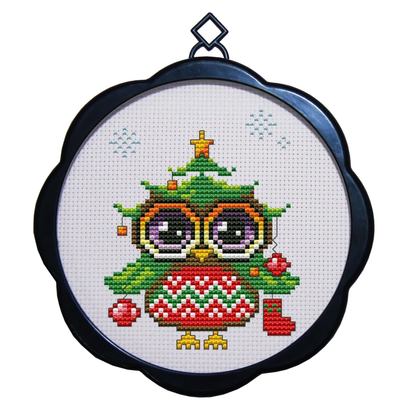 Картина с изображением милой Совы joy Sunday Набор для вышивки крестиком ручной