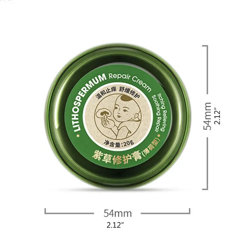 

20g Lithospermum Mosquito Bites Repair Cream Natural Herbal Itchy Insect Pains Soft Refreshing Ointment Headache Relief