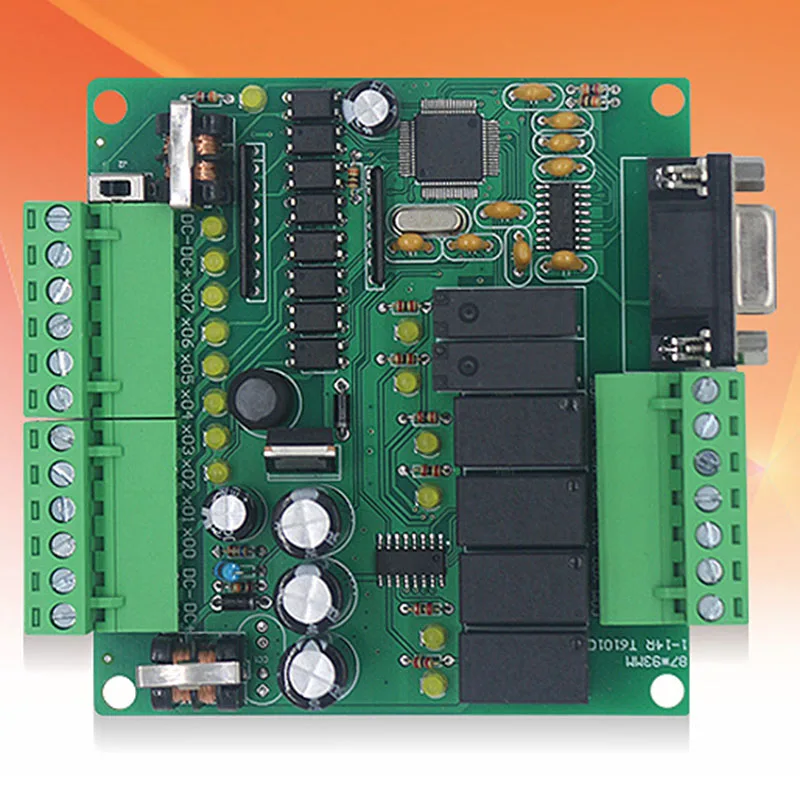 DC24V FX1N-14MR промышленная плата управления PLC программируемый логический контроль ler