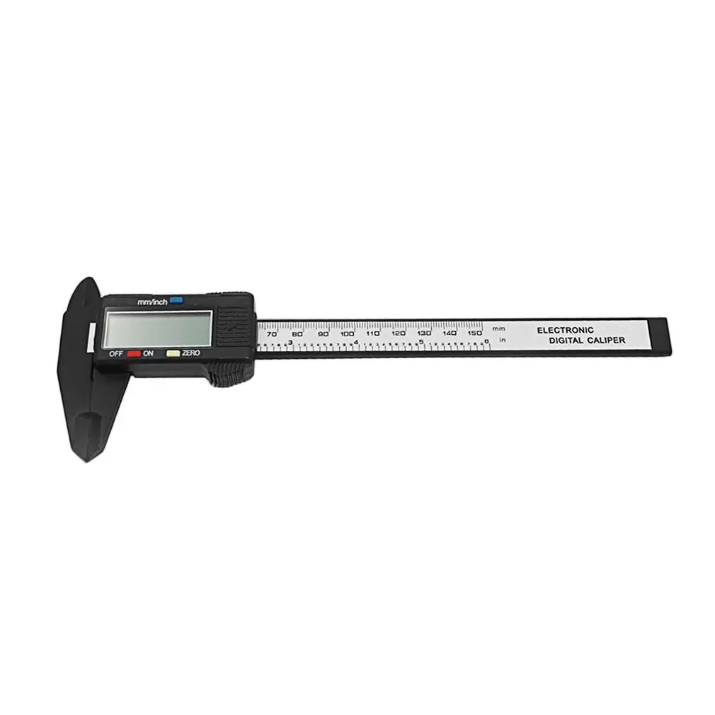 

Electronic Digital Display Vernier Caliper 0-150MM Digital Measuring Instrument Internal Diameter External Diameter Plastic