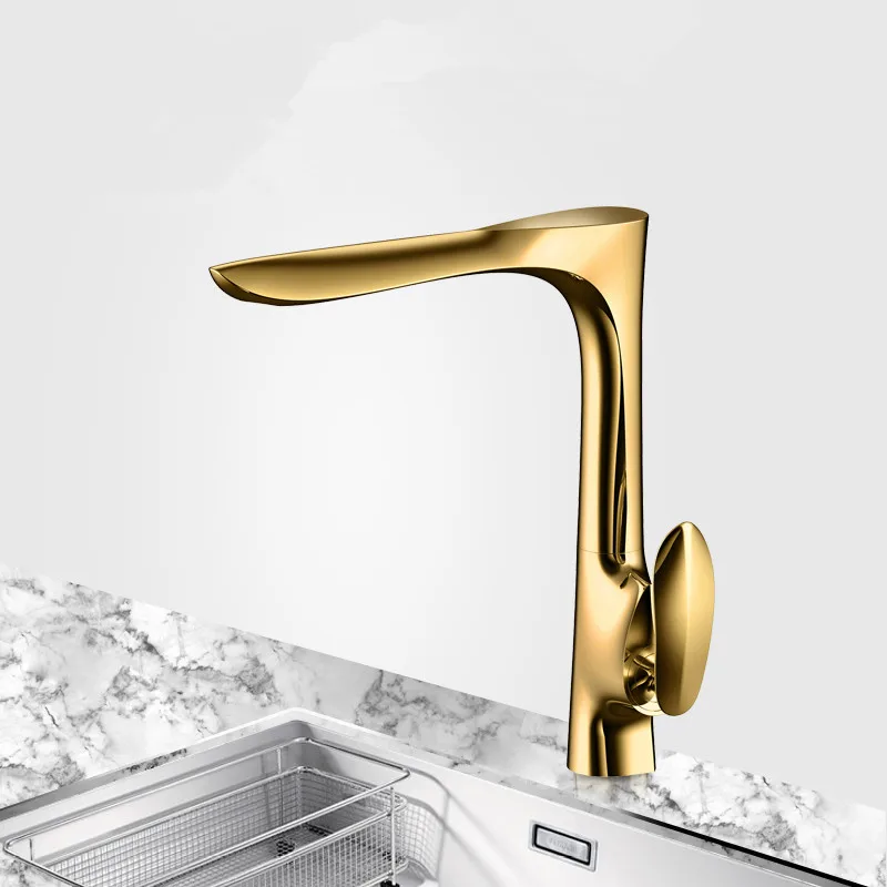 Кухонный кран с одной ручкой кухонный одним отверстием вращающийся на 360