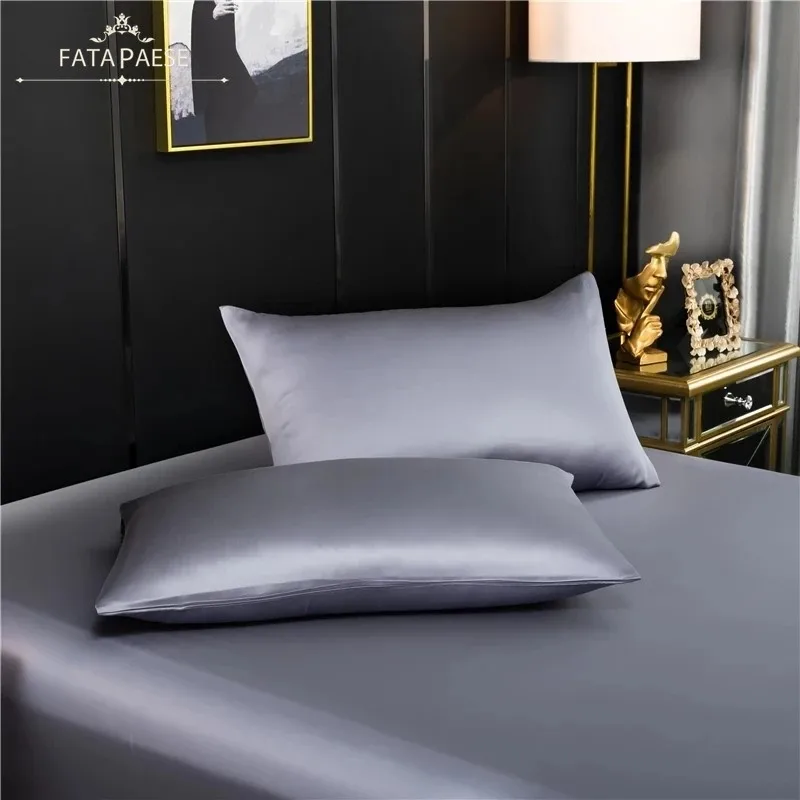 24 Hours Shipping Silky Satin Pillowcase King Queen Size Hom
