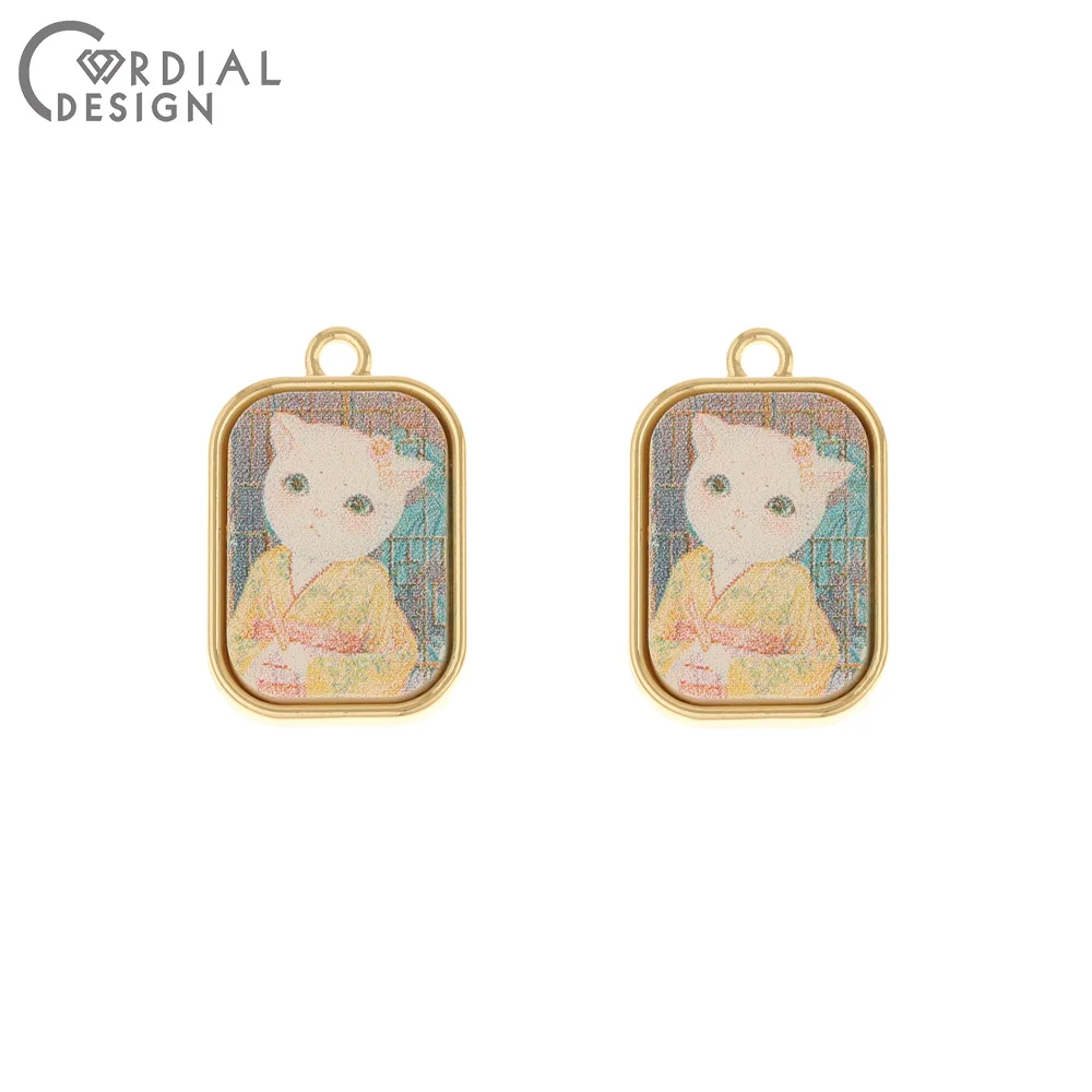 

Cordial Design 100Pcs Earrings Accessories/Pendant For Necklaces/Hand Made/DIY Making/Charms/Jewelry Findings & Components