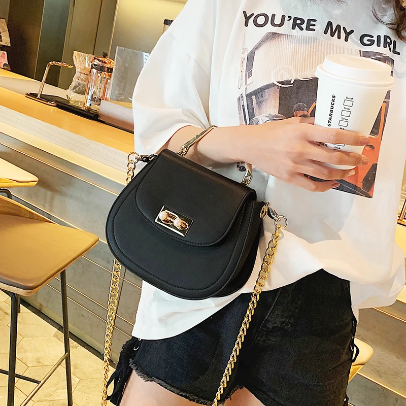 2019 женская сумка на цепочке Роскошные брендовые дизайнерские женские кожаные