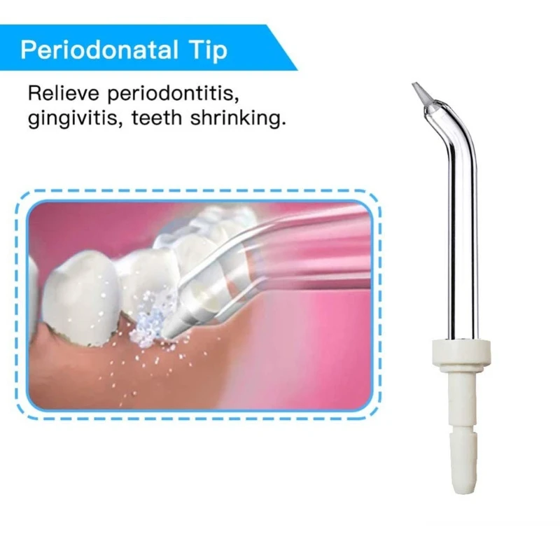 Replacement Tips for Waterpik 2 colors Periodontal Tips Dental Water Flosser Tips Replacement Tips for Waterpik Water Fl