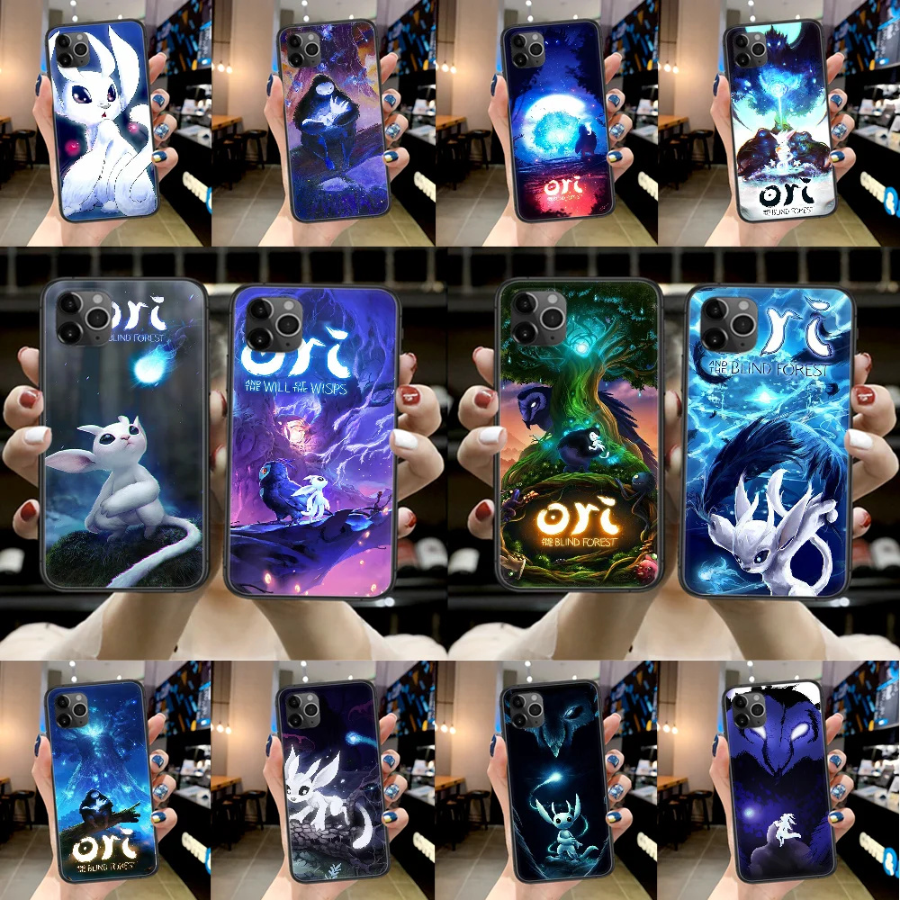 Милый чехол для телефона с рисунком ори и слепой леса Iphone 4 4s 5 5S SE 5C 6 6S 7 8 Plus X XS XR 11 12