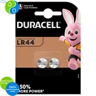 DURACELL Батарейка алкалиновая для электронных приборов 1.5V LR44 2шт.