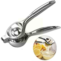 1pc kitchen useful gadget steel hand press lemon squeezer press fruit bar lime citrus juice tools juicer orange y3e2