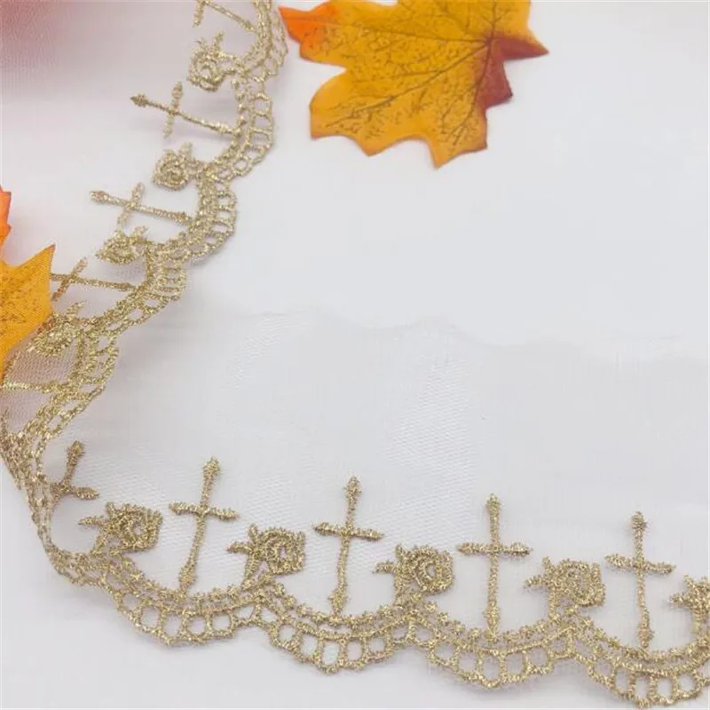 Кружевная Сетка с вышивкой 6 7 см 20 ярдов/партия | Дом и сад