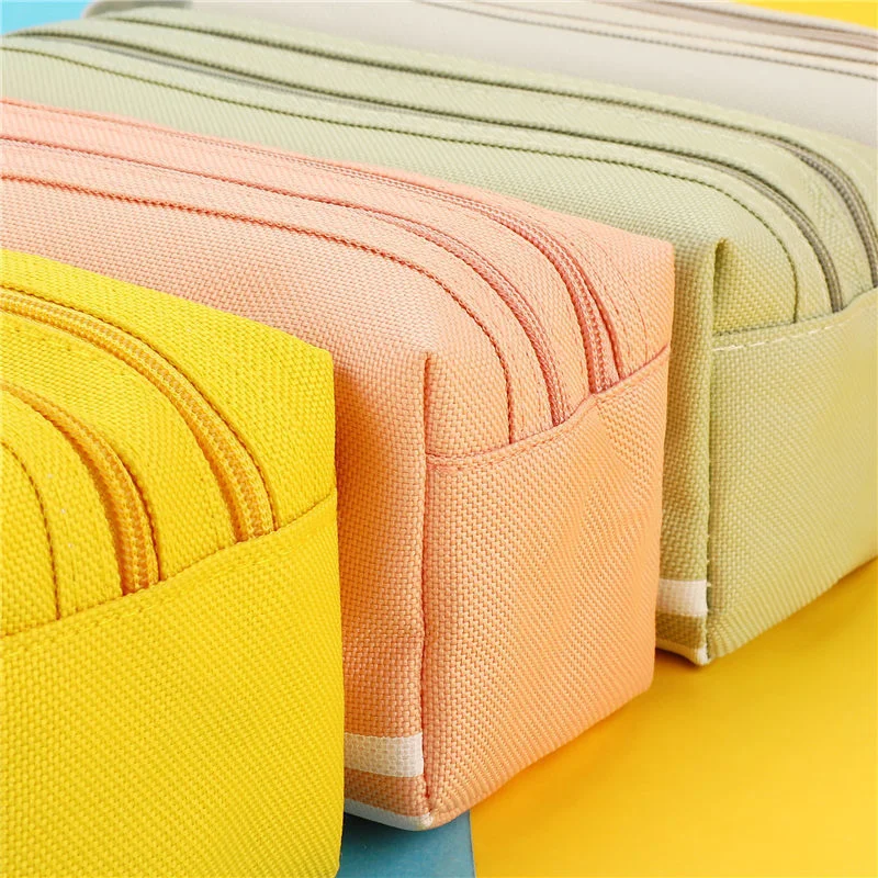 1 шт. корейский креативный простой цветной Большой Вместительный чехол для