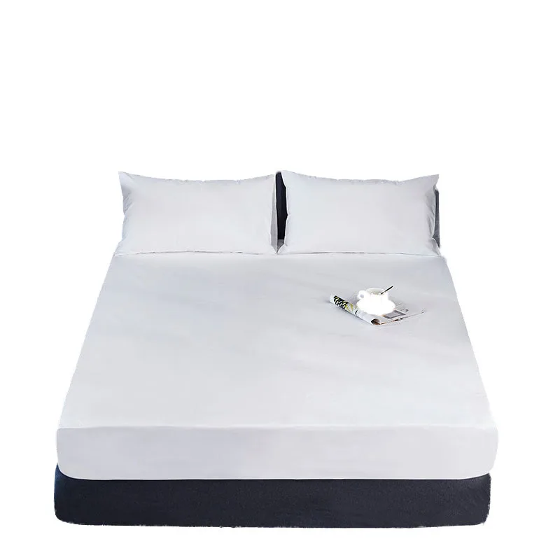 Простыня с эластичной лентой однотонная приятная для кожи простыня покрывало