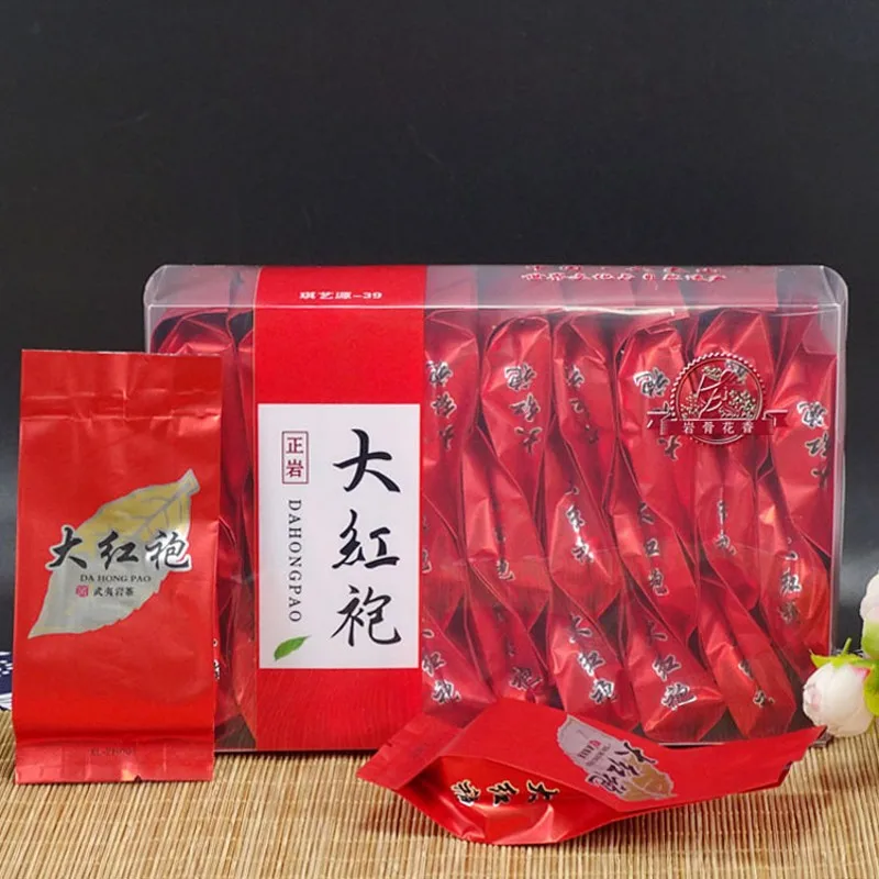 2021 Китай Da Hong Pao Oolong Китайский Большой красный халат с приятным вкусом dahongpao чай
