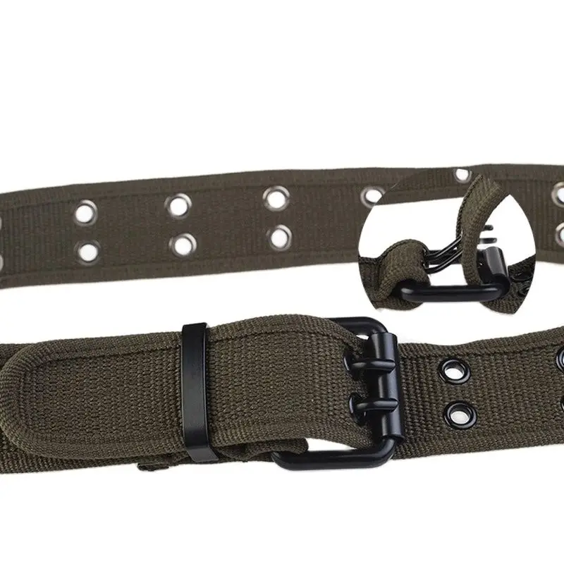 Мужские холщовые ремни хорошего качества роскошный трикотажный нейлоновый